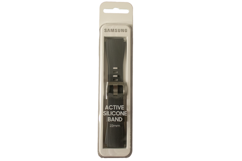 Samsung Active Silicone Watch Band for Galaxy Watches - Basalt Gray
