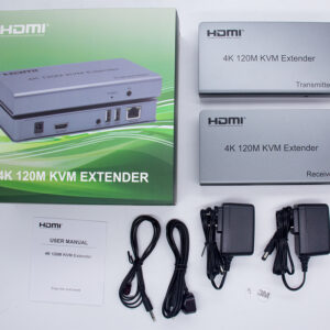 120M KVM HDMI Extender 4K