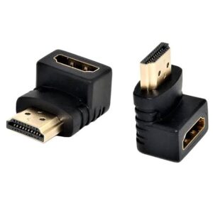 HDMI Male to Female Adapter with 90 Degree