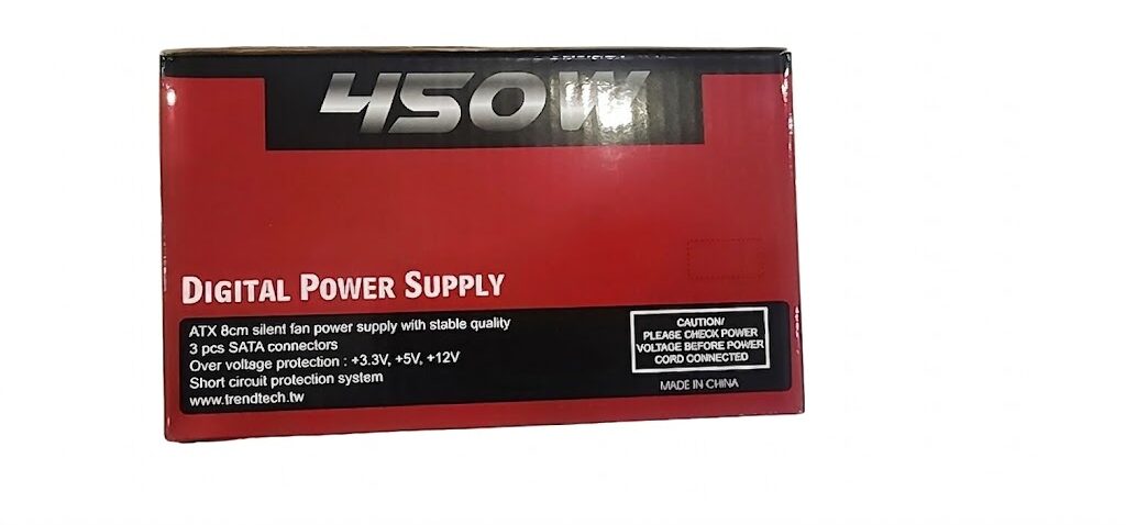 Trend Tech ATX Power Supply 450W - Image 2