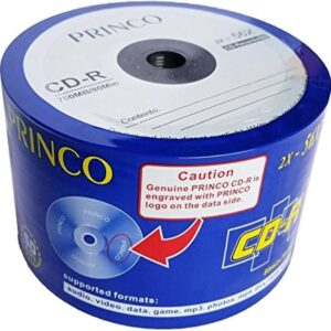 50 Pk Princo CD-R80 700MB 56X