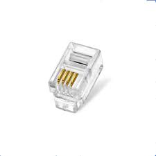 RJ11 (4 Pins Connector) Pack of 20
