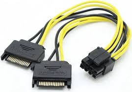SATA (M) X2 TO 8 PIN