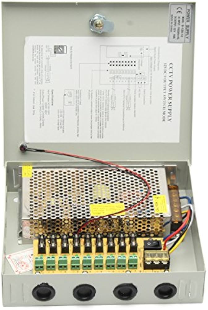 9 Channel P/S For CCTV