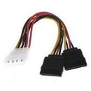SATA Power Cable Double 15CM
