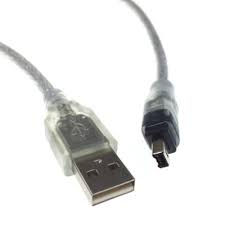 Premium USB To IEEE 1394 4 Pin 4P 4Pin Firewire I-Link DV Cable