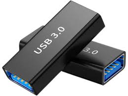 USB 3.0 Female To Female Adapter Black