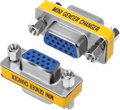 VGA Female to Female Coupler Gender Changer