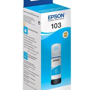 Epson 103 Ink Bottle Cyan EcoTank Original 65ml Single-pack