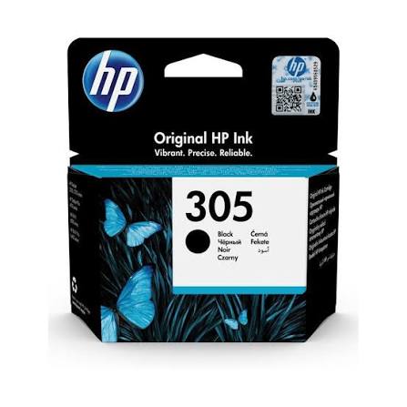 HP 305 Black Standard Yield Printer Ink Cartridge Original