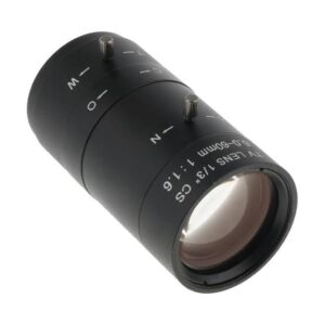 6-60mm F1.6 1/3" CS Mount CCTV Lens