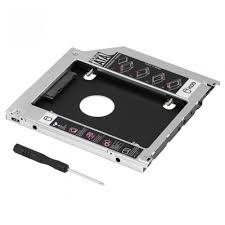 Aluminum Universal SATA 2nd HDD Caddy 9.5mm