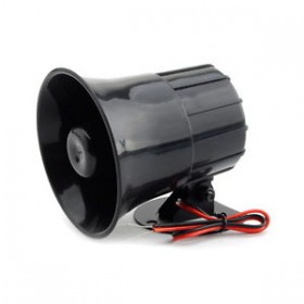 12V Splashproof Siren Alarm Horn for Outdoor / Indoor