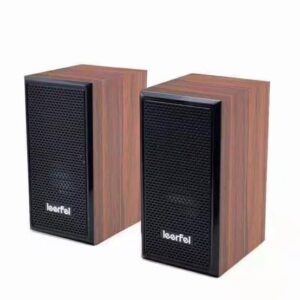 D9A Multimedia Speakers 2.0 Wooden Body Quality Sound Elegant Classic Design