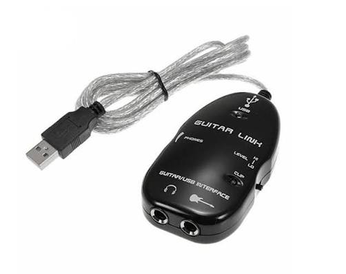 Guitar to USB Interface Cable for PC Recording