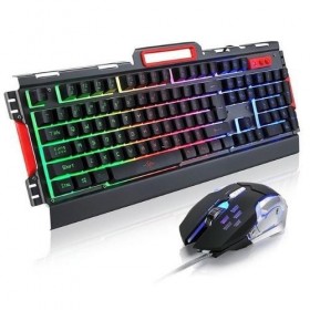 Wired Gaming Keyboard & 6 Button Mouse Combo