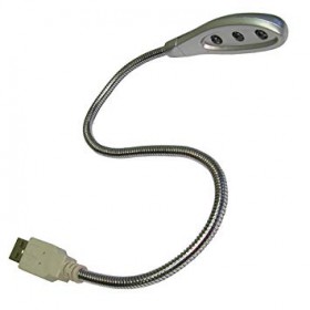 New Flexible USB 3 LED Light Lamp For Laptop Notebook PC
