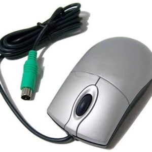 PS2 Silver Scroll Mouse