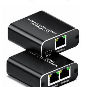 Gigabit RJ45 Splitter 1X2 Ethernet