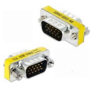 VGA male to male Coupler Gender Changer